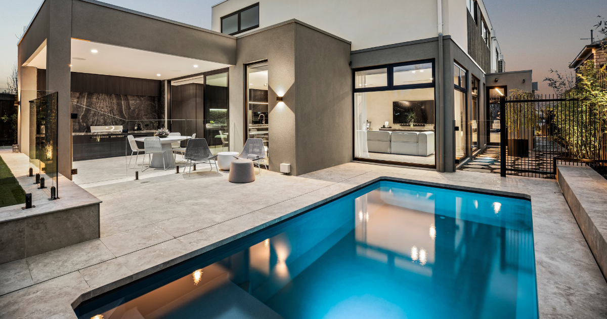 Plungie Plunge Pool fully below ground