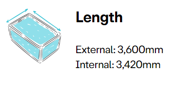 studio length